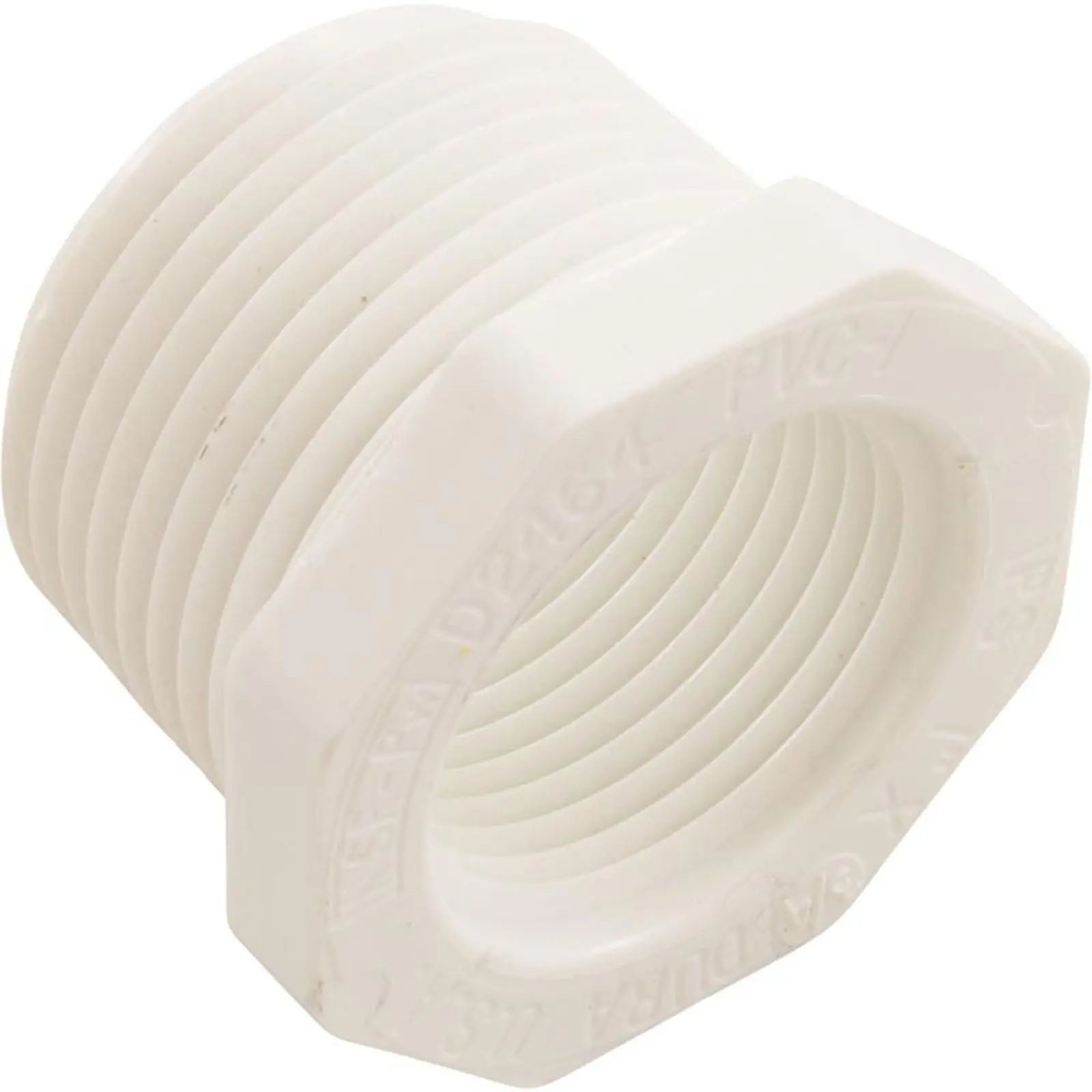 Reducer, Lasco, 1"mpt x 3/4"fpt, SCH40 PVC