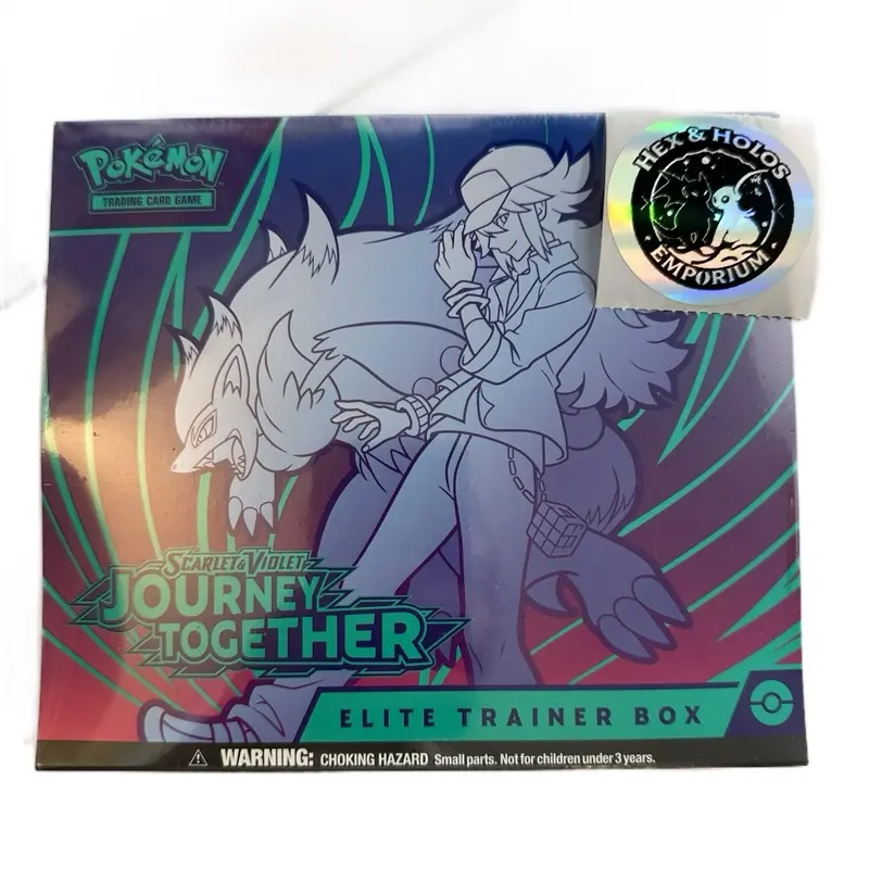 Journey Together Elite Trainer Box - SV: Journey Together - Ripped live or Sealed