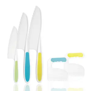 Tovla Jr Kitchen Knife and Chopper Set-Build Confidence, Independence, and Real Cutting Skills Safely