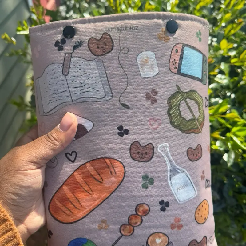 Cozy Book/Tablet Sleeve Pouch