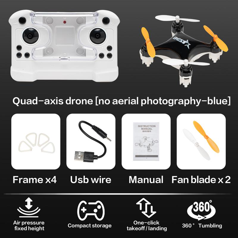 Drone Mini Remote Control Aircraft New Children's Toy Micro Aircraft Fixed Height Quadcopter Electronic Gadget