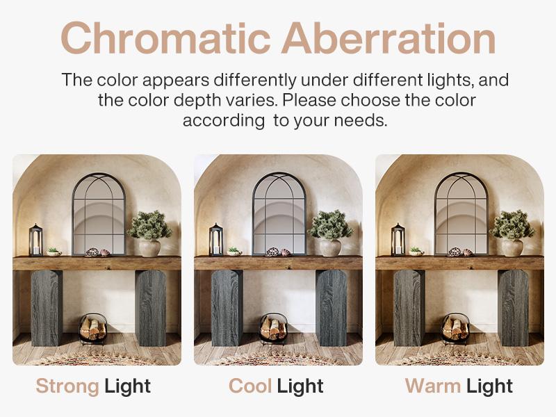 LITTLE TREE 63" Long Entryway Table, Farmhouse Console Table with 2 Arched Pedestal Legs, Wooden Sofa Console Behind The Couch for Entrance, Hallway, Living Room