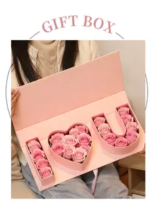 Custom Romantic Letter Elegant Gift Box, Realistic Rose + Premium Packaging, Mother's Day / Proposal / Valentine's Day, All Ceremonies in One Box