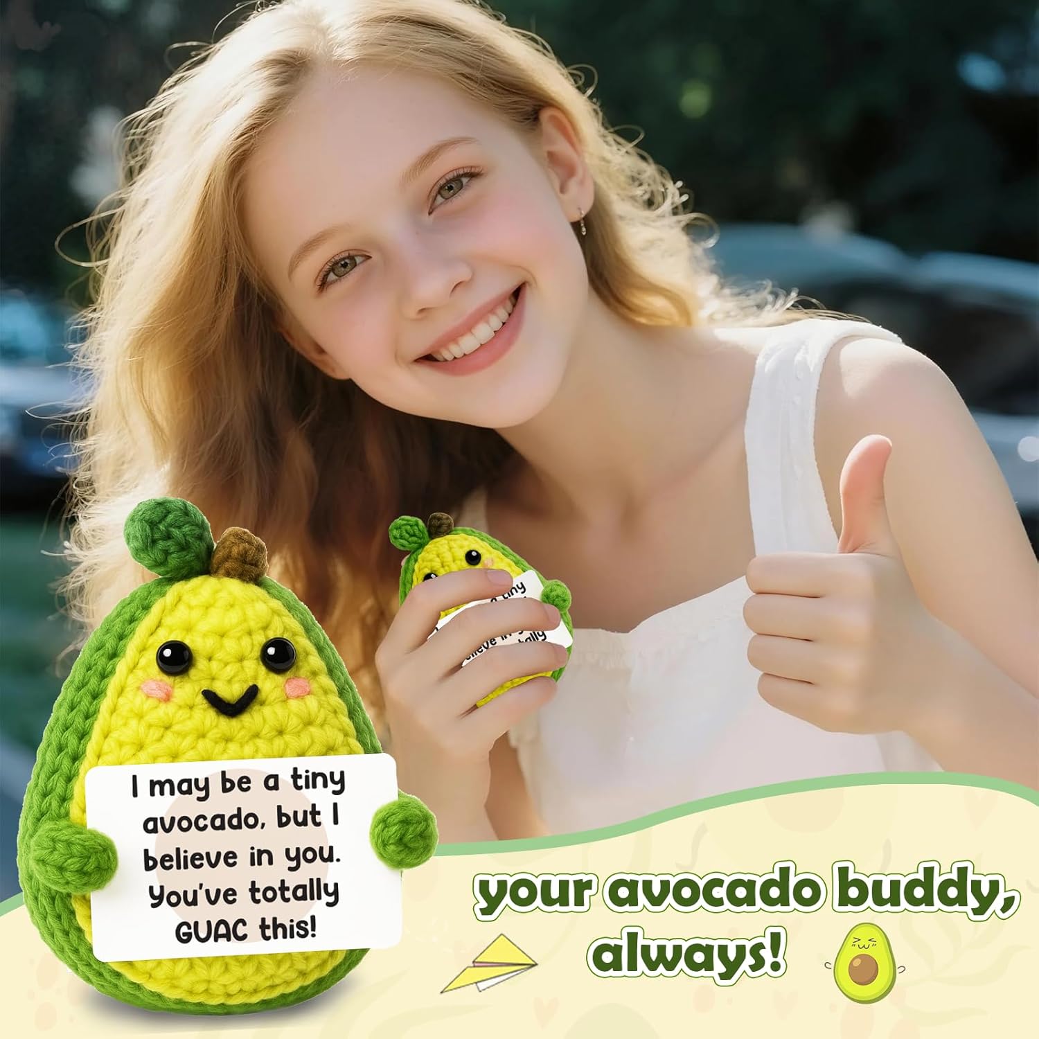 Crochet animals with positive messages that lift your mood every day, cute emotional support crochet companions, handmade crochet gifts for loved ones, soft emotional support plush for tough days, and sweet positive crochet animals full of love and encour