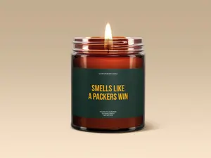 Smells Like A Pack Win Candle | Football | Green Pack | Game Day | Sports | Watch Party |