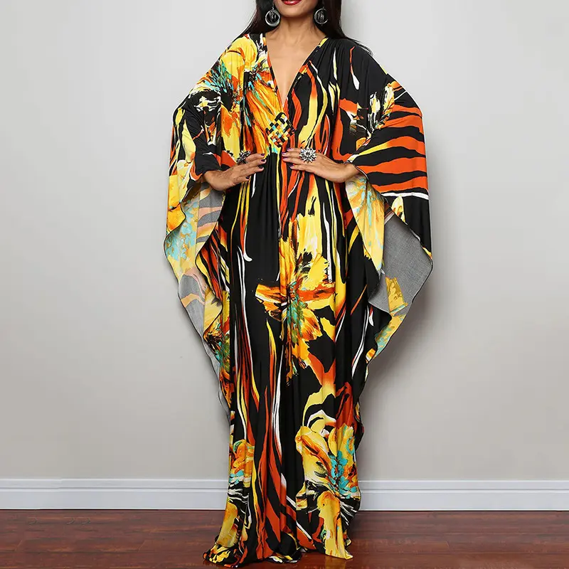 Yellow Orange Line Flower