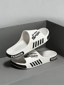 Casual Men's Slippers for All Seasons, Stylish Eva Slip-On Sandals with Anti-Slip Sole, Perfect for Home & Outdoor Use