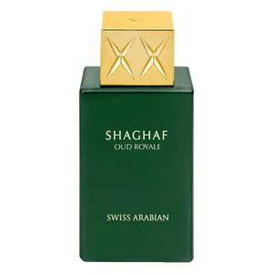 Swiss Arabian Shaghaf Oud Royale Spicy, Oud, Aromatic Fragrance - Notes of Saffron and Lavender - Perfume for Women and Men - 2.5 oz
