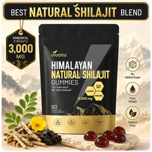 VivoNu   Himalayan Shilajit Gummies | Resin Formula, Organic Vitality Support, Traditional Energy & Strength Booster for Men | Natural Mineral |naturalenergy |menshealth SummerVibes