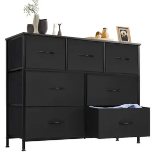 #Summervibes 7 Drawers Dresser for Bedroom and TV Stand, Fabric Storage Tower for Clothes, Baby Stuff#tiktokshopstockup  #mothersdaygift
