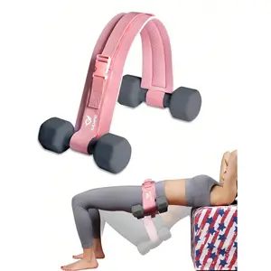 Ultimate Glute Builder Hip Resistance Band - 10cm Wide with Comfort Pad for Pain-Free Hip Thrusts, Dumbbell Exercises & Booty Sculpting - Toned Glutes & Cellulite Reduction Band