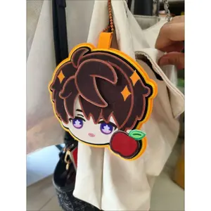 Anime Love and Deepspace Caleb Plushie Car Pendant Fans Birthday Gift Weaving Hand-woven Fabric Stacks Pendant Backpack Keychain