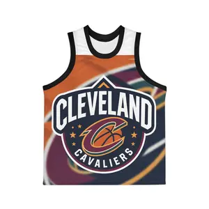 UNISEX  Basketball Jersey — Full‑Print Custom Name Tank