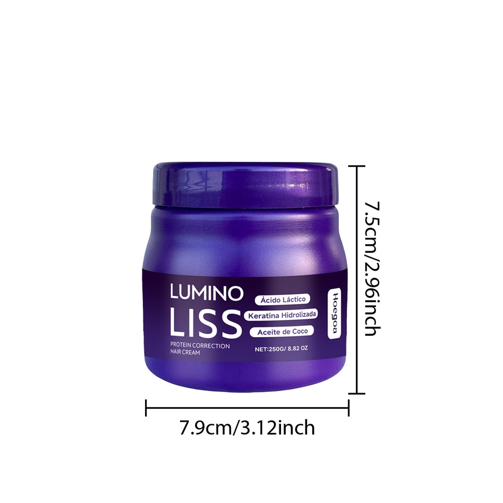 Protein Correction Hair Cream 250gI Keratin Treatment, Frizz Control Straighteningfor Youth Hair Strengthening Haircare conditioner