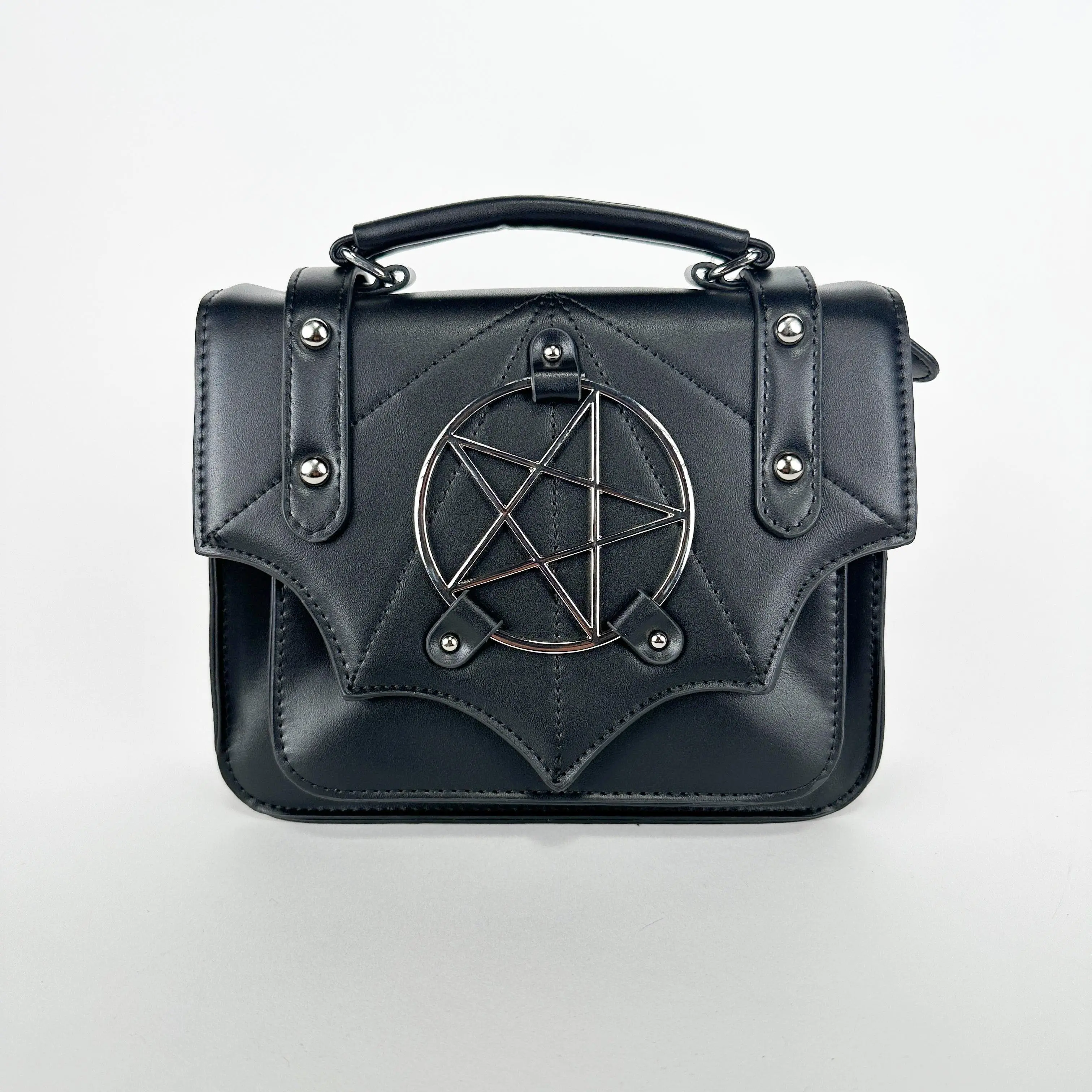 Pentagram Spiderweb Mini Satchel