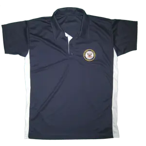 US Navy Officially Licensed Embroider Made in the USA Performance Polo Shirt