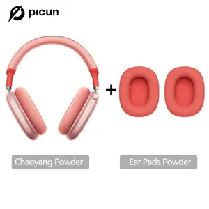 Picun F8 Pro+ Bluetooth Wireless Earbuds - Audio Headphones with Detachable Ear Tips, 52dB Active Noise Cancellation, 5 Intelligent ENC Microphones, 120H Battery Life, Seamless Dual-Device Pairing for All-Day Wear & Work Efficiency