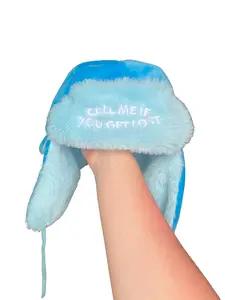 "BLUSHANKA" CMIYGL EMBROIDERED USHANKA HAT