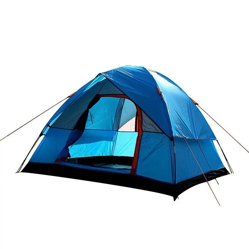 Double Layer 4 Person Camping Tent