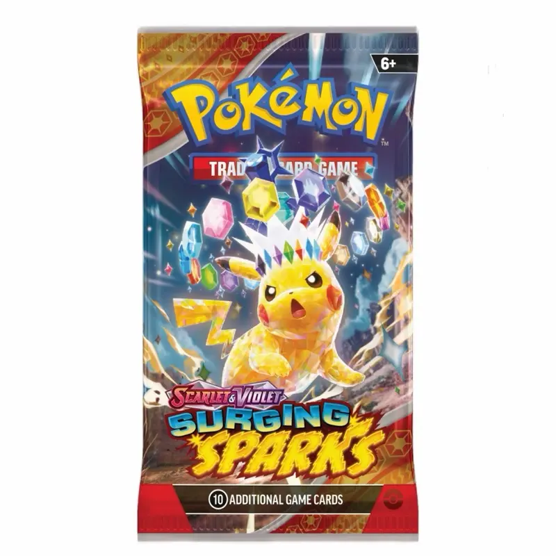 scarlet &amp; violet surging sparks chase cards - TikTok Shop