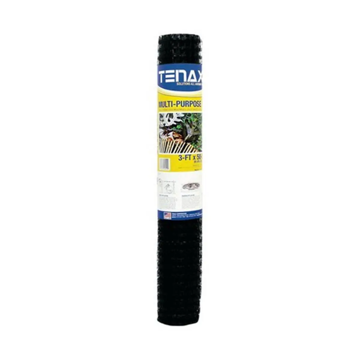 212 MAIN Outdoor Multi-Purpose Net, 3 x 50 ft Roll, UV-Stabilized (Tenax 600419)