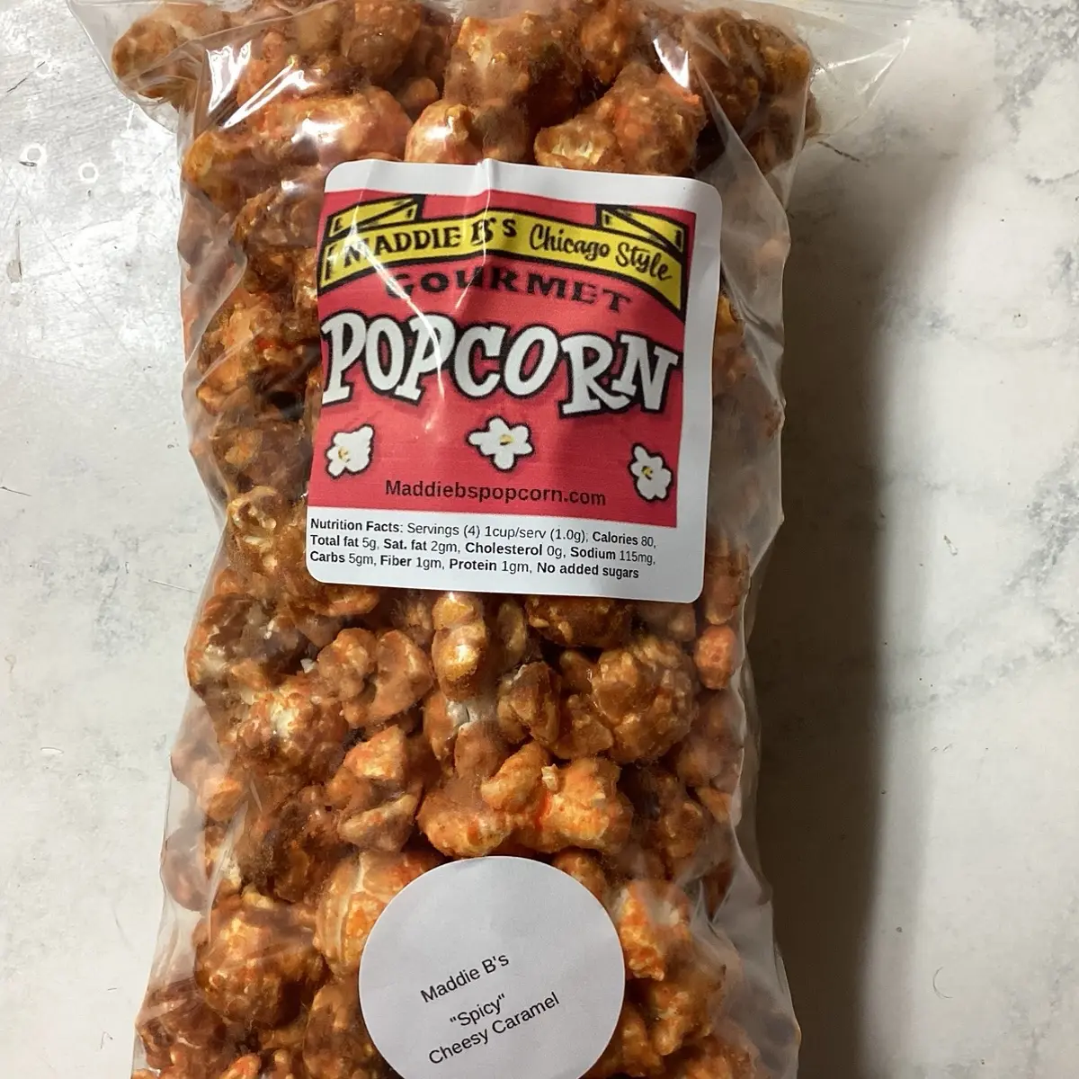 Spicy Cheesy Caramel popcorn gourmet Spicy Cheesy Caramel popcorn gourmet