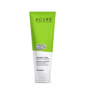 ACURE Curiously Clarifying Shampoo - 8 Fl Oz - Performance-Driven Hair Care Gently Cleanses, Removes Buildup, Boosts Shine & Replenishes Moisture