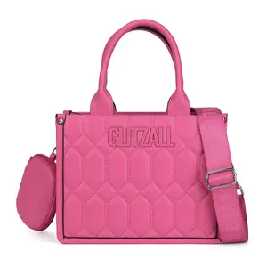 Women's handbag with zipper, comes with a clutch and adjustable shoulder strap, suitable for travelers, teachers, doctors, nurses and other professionals.