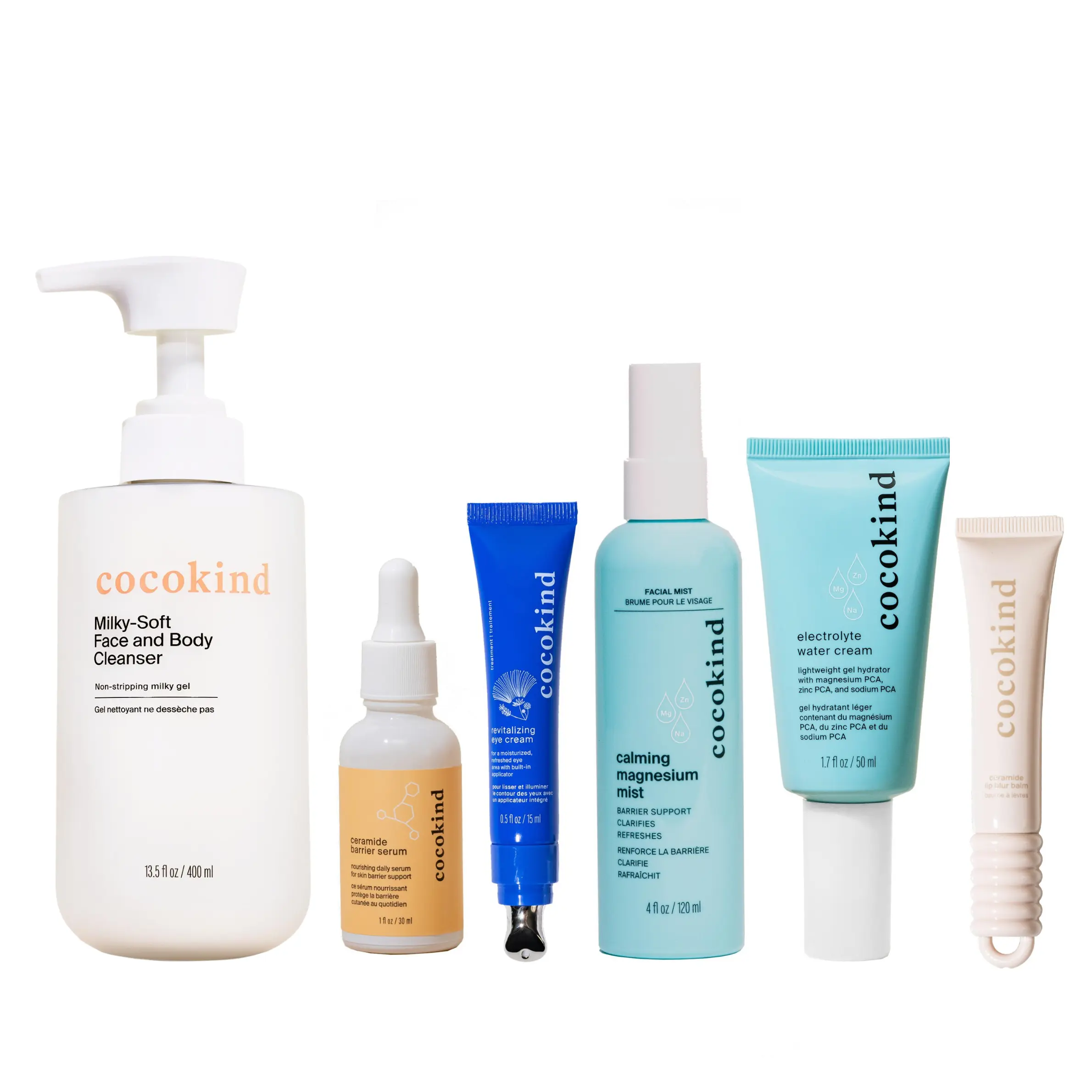 [cocokind] Best Sellers Bundle | 6-Piece Routine Skincare Set | Hydrating & Calming & Skin Barrier Support
