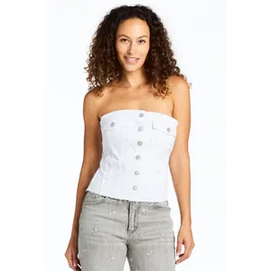 Denim Corset