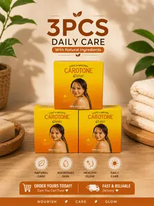 3pcs Carotone Daily Care Soap (200g Each)