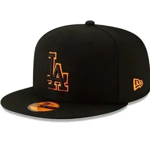 New Era MLB Snapback Hat Collection – NY LA Yankees Atlanta Braves St Louis Cardinals Caps, Adjustable Flat Brim Baseball Hats, Classic Black Red Colorways, Streetwear Gorras Style, Unisex Urban Fashion Headwear