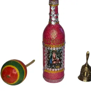 Erzulie Freda Love Bottle | Spiritual Home Decor | Attraction & Self Love Ritual Gift | Handmade Sacred Art