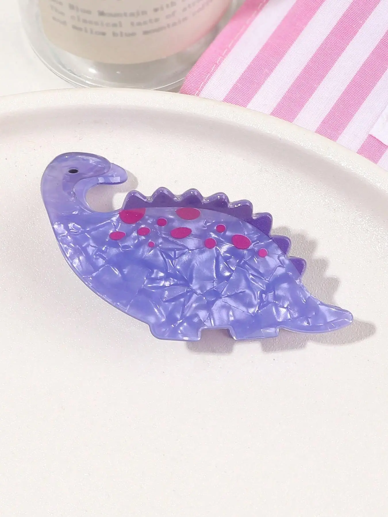Cute Dinosaur Design Hair Claws, Hairpin, Super Cute Clips, Decorative Hair Clips, Colorful Hair Accessories for Women & Girls, Minimalist Headwear Suitable for Thick Hair