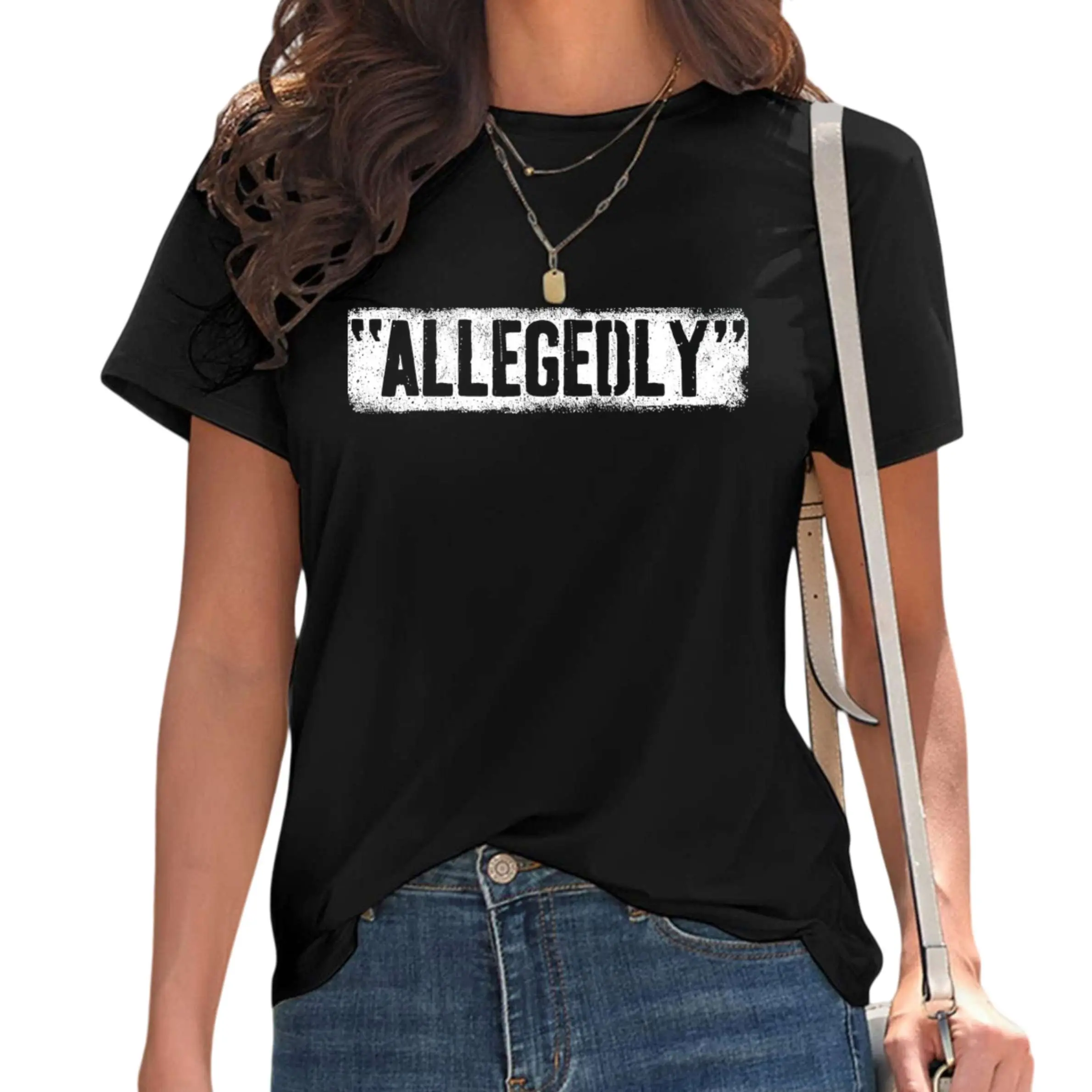 Funny Lawyer Graphic T-Shirt, Oversized 100% Cotton Top with a Classic Relaxed Fit, Breathable Gift for Women