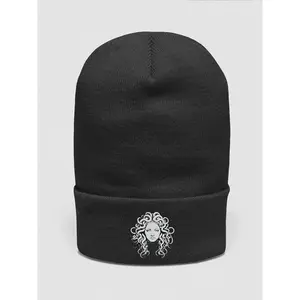 MEDUSA Embroidered Cuffed Beanie