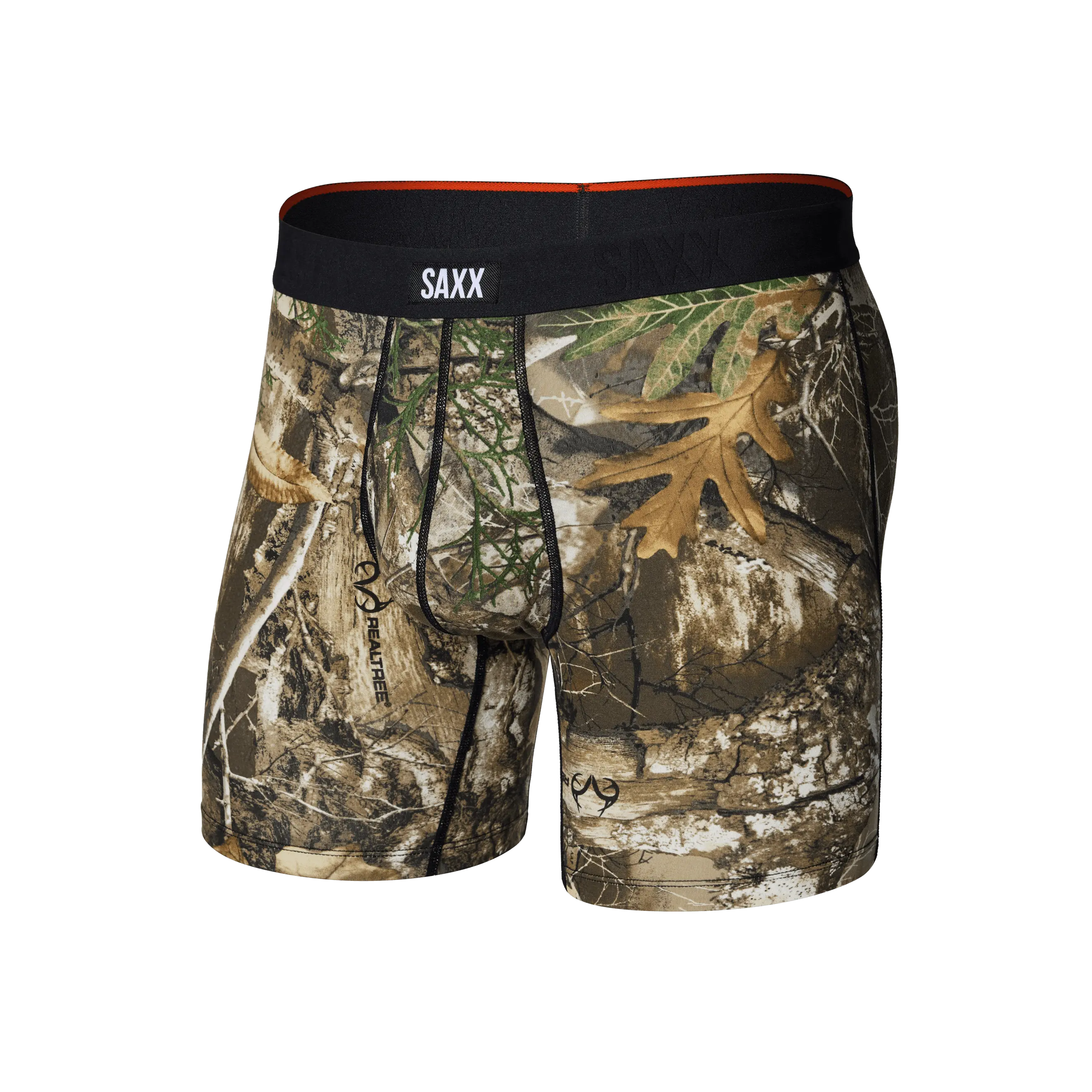 Men's Saxx Vibe Xtra Realtree Edge Breathable Boxer Briefs