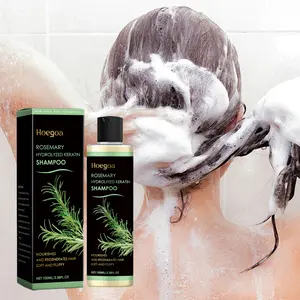 Rosemary Hair Growth Shampoo，Strengthen & Thicken Sparse Hair，Contains Keratin，Plant - Based Oil Control，Nourishing Moisturizing Repairing