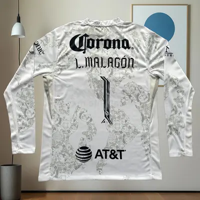 Club America Goalkeeper Jersey White Malagon Jersey Club America