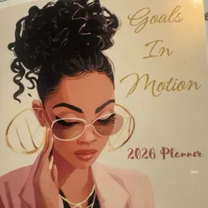 Goal In Motion Planner A5 Binder 2026 Edition with Stylish Design and Functional Layout for Effective Goal Setting and Organization