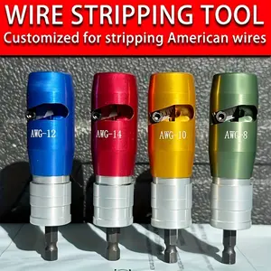 Hot Wire Strippers for Electricians, Wire Mergers, Cable Strippers and Crimpers, Wire Twister Tools for Electric Drills, Wire Twister Wire Connectors, Wire Stripper Tools-2024