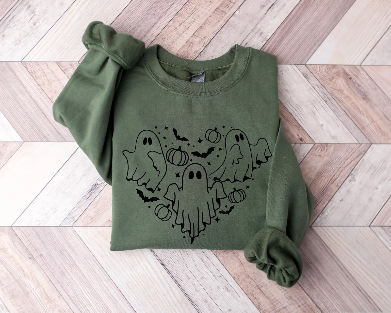 Ghost Halloween Sweatshirt, Cute Funny Ghost Sweatshirt, Halloween Gift, Halloween Costume, Fall Sweater, Spooky Season