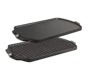 Lodge Seasoned Cast Iron Reversible Grill/Griddle