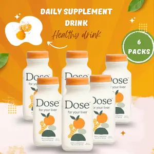 Liquid Wellness Shot 2oz Daily Supplement Drink, Easy to Use On the Go Support Formula