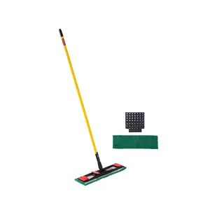 Rubbermaid Commercial Products Adaptable Microfiber Sliding Flat Mop