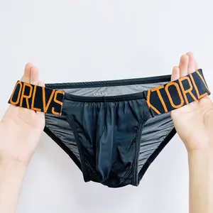 Sexy Transparent High-Cut Men’s Triangle Briefs, Low Waist, Butt-Lifting, Pouch Enhancement, Breathable Underwear Comfort Meets Style in These Elastic Men’s Boxers