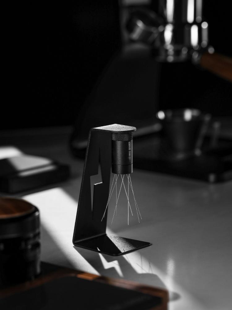 MHW-3BOMBER Espresso Distribution Tool Coffee WDT Adjustable Needles Stirrer with Magnetic Rack Professional Barista Accessories