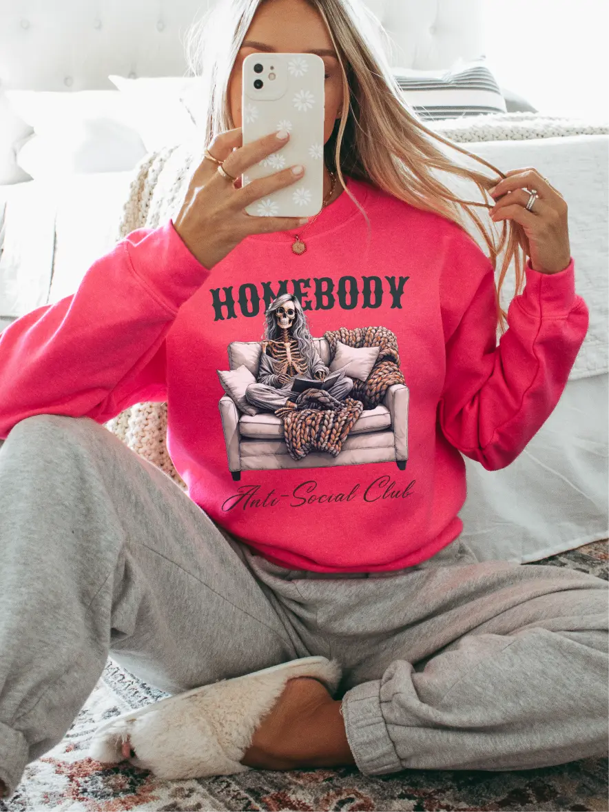 Anti-Social Club ~ Unisex Crewneck Sweatshirts Printed in the USA