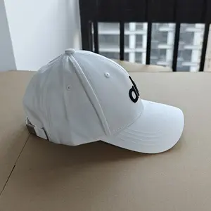 Performance District Trucker Hat, Off-Duty Cap, Black Baseball with White Letter "O" Design - 100% Polyester, Sun Protection & Fit for Outdoor Running and Activities, Outdoor Headwear Minimalist Baseball Durable Woven cap