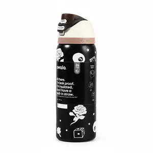 Owala FreeSip Stainless Steel Water Bottle - Good Luck Edition, 2026 Summer Washable Reusable Hydrate Gift, Kitchenware Drinkware Tumbler